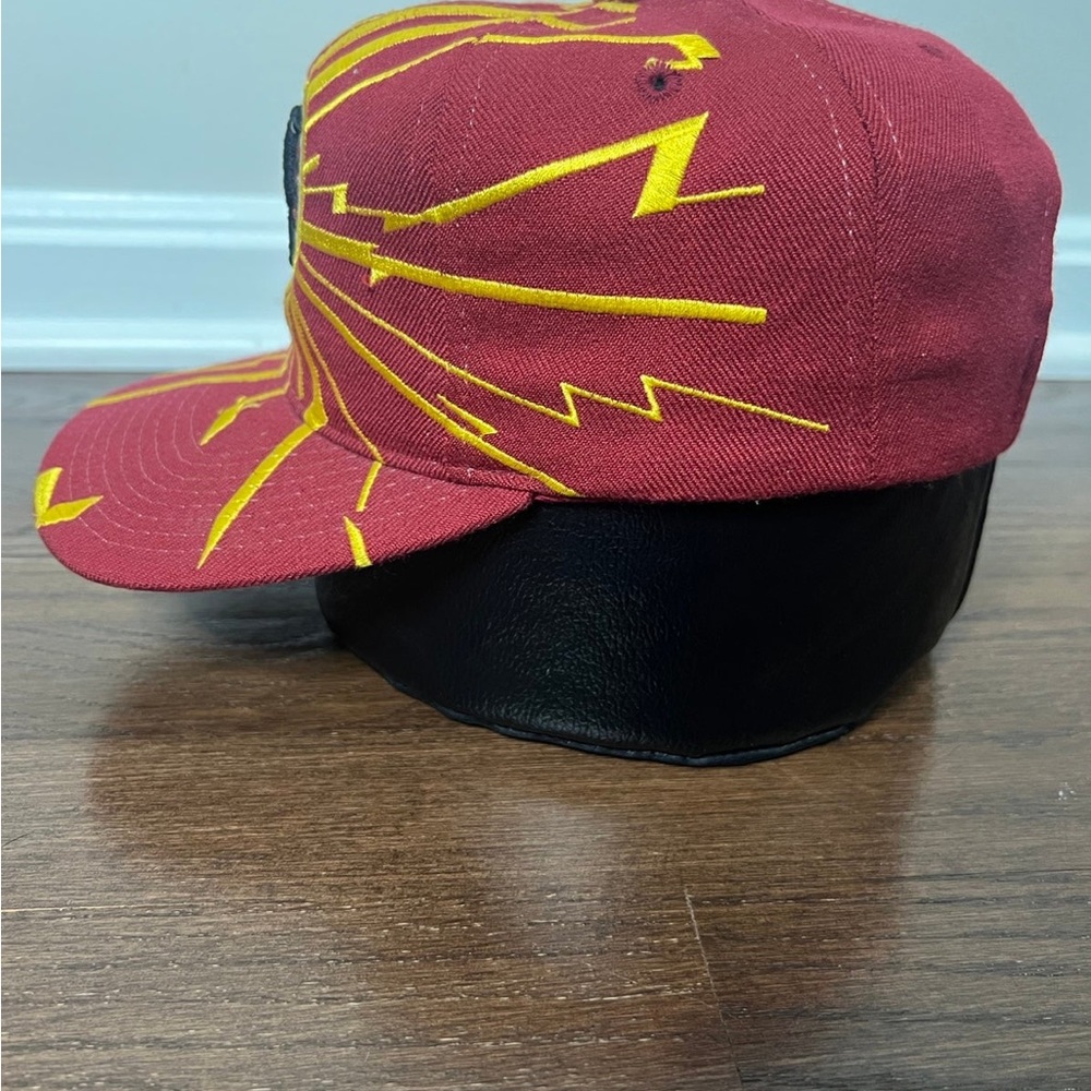 Vintage Starter Snapback Hat Washington Redskins Collision NFL 90s Shockwave - Picture 6 of 8